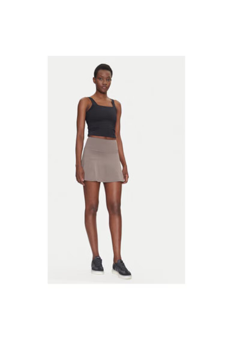 Girlfriend Collective Top dama 1045 - Poliester reciclat/Elastan - Negru - Negru