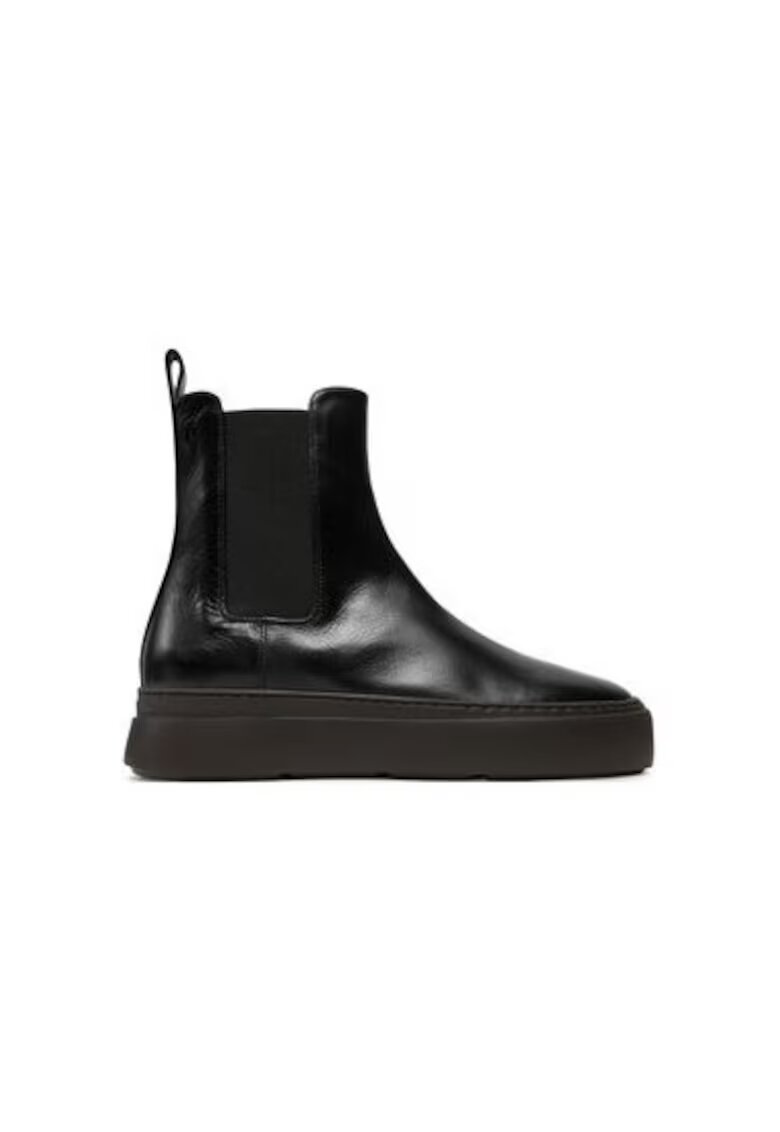Giuseppe Zanotti Botine cu glezna joasa barbati IU40024 - Piele naturala - Negru - Negru