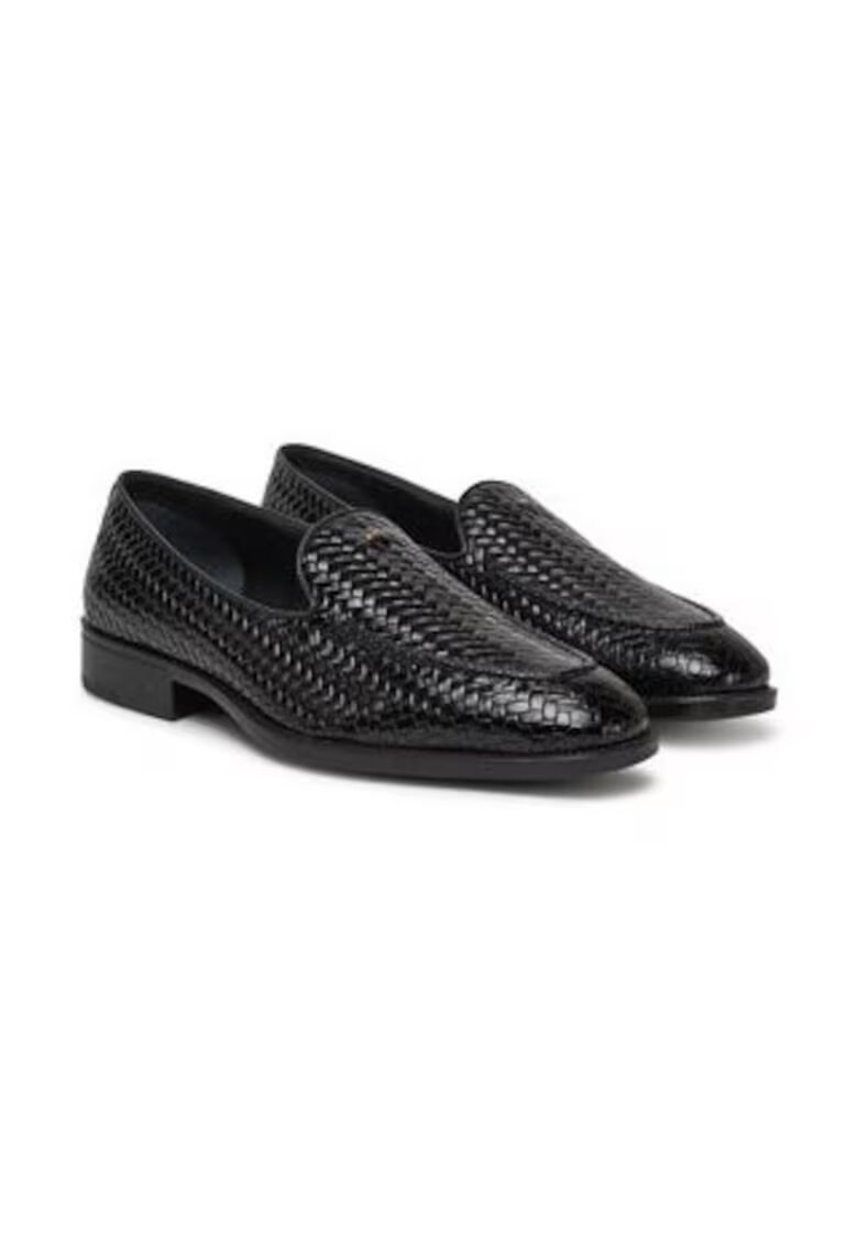 Giuseppe Zanotti Mocasini barbati - piele naturala - negru