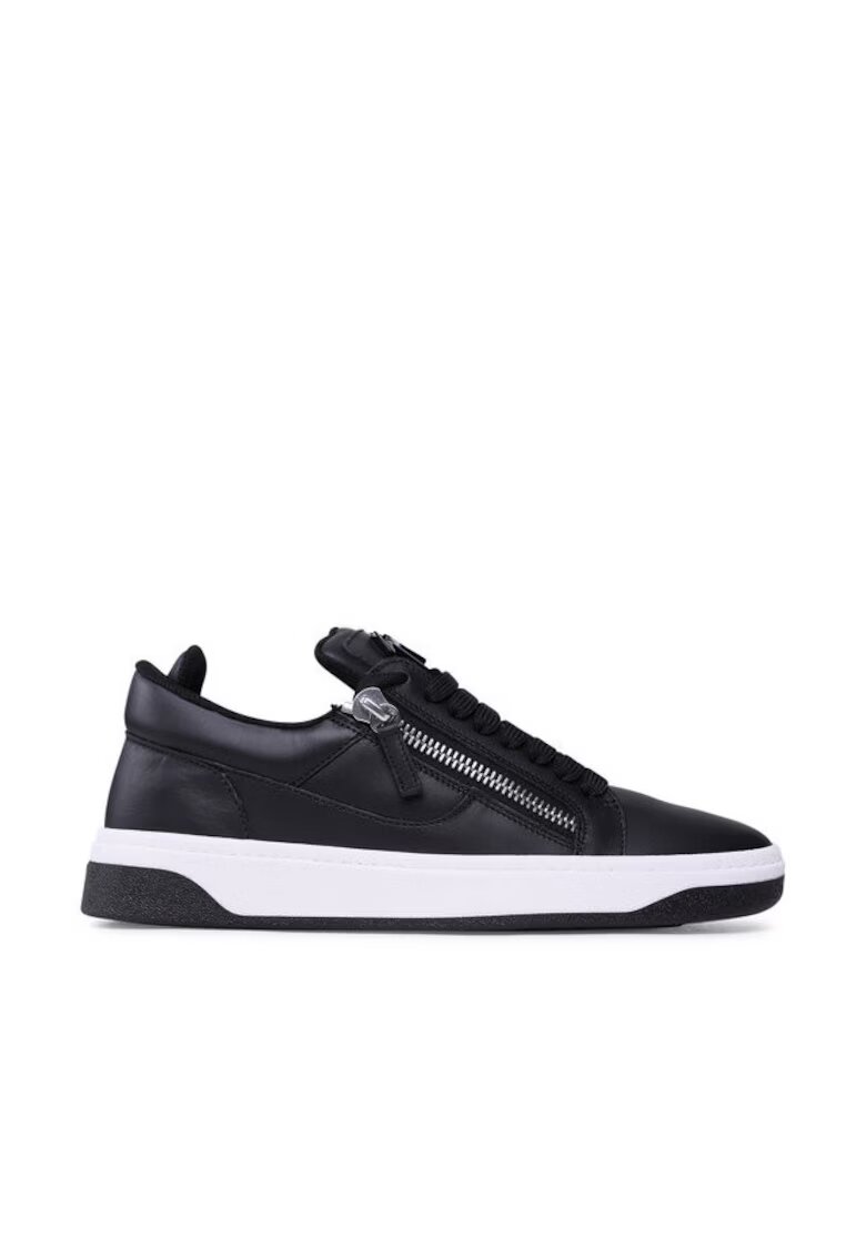 Giuseppe Zanotti Pantofi sport barbati 301909361 - Piele naturala - Negru - Negru