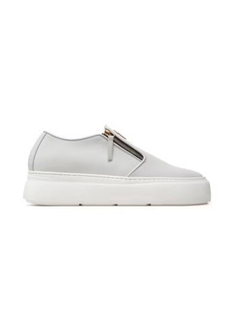 Giuseppe Zanotti Pantofi sport barbati 303641542 - Piele naturala - Gri - Gri