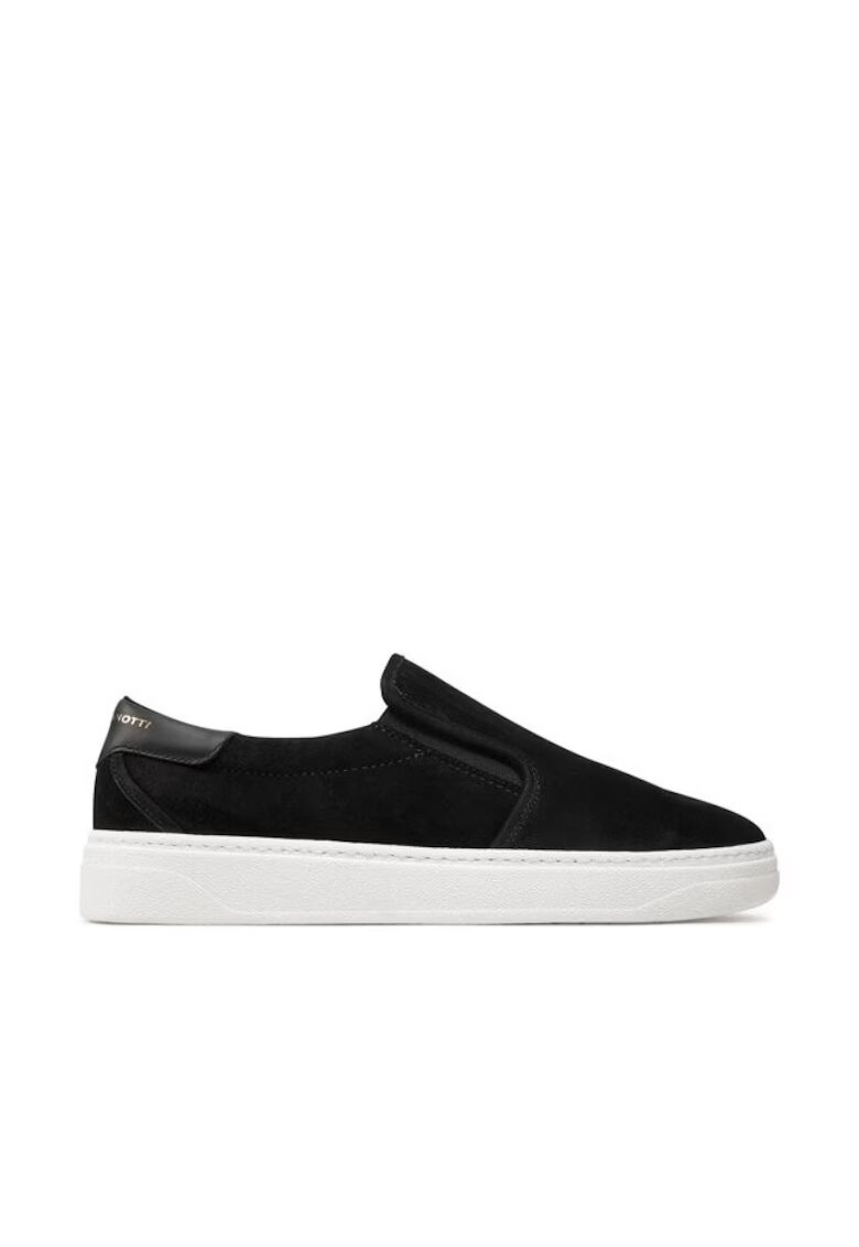 Giuseppe Zanotti Pantofi sport barbati 303642389 - Piele naturala - Negru - Negru