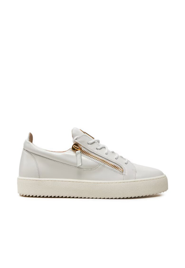 Giuseppe Zanotti Pantofi sport barbati 304359774 - Piele naturala - Alb - Alb