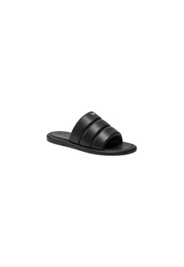 Giuseppe Zanotti Papuci barbati 303642358 - Piele ecologica - Negru - Negru