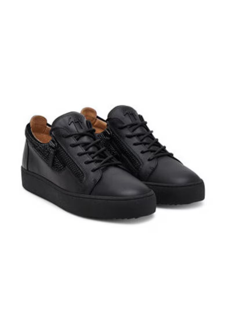 Giuseppe Zanotti Tenisi barbatesti - 305490124 - piele naturala - negru