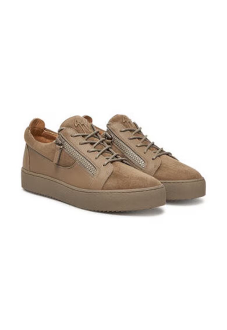 Giuseppe Zanotti Tenisi barbatesti - 305490131 - piele naturala - bej