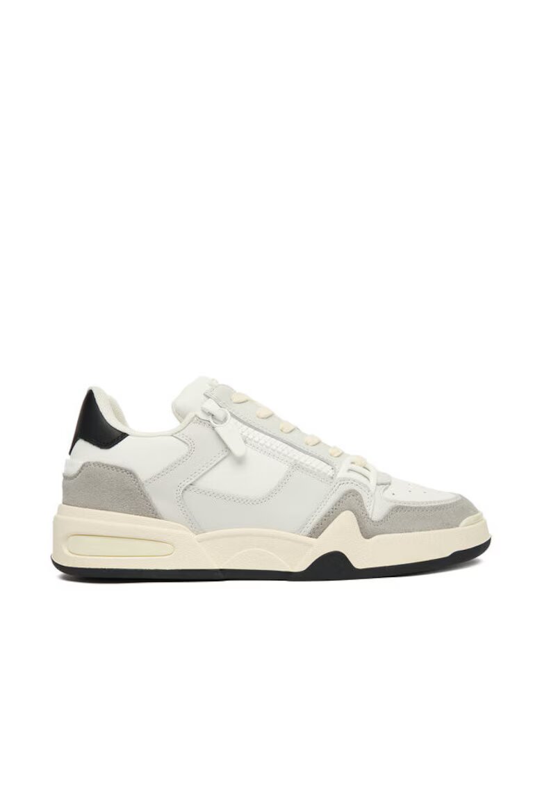 Giuseppe Zanotti Tenisi barbati piele naturala - alb - RU50014/001