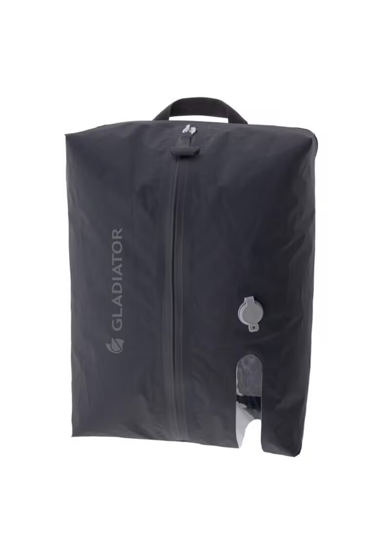 Gladiátor Sac pentru calatorie cu vacuum si fermoar etans MG003770 - 39 x 29.5 x 14 cm - nylon impermeabil - negru