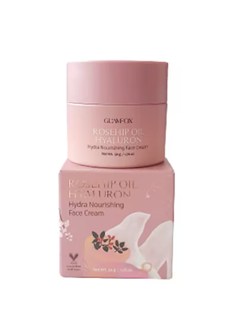 GLAMFOX Crema hranitoare cu niacinamide si ulei de macese - 50 ml