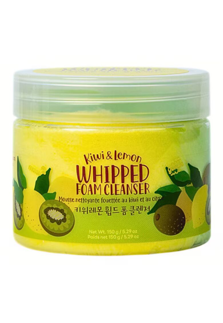 GLAMFOX Spuma de curatare - cu extract de lamaie si kiwi - 150 g
