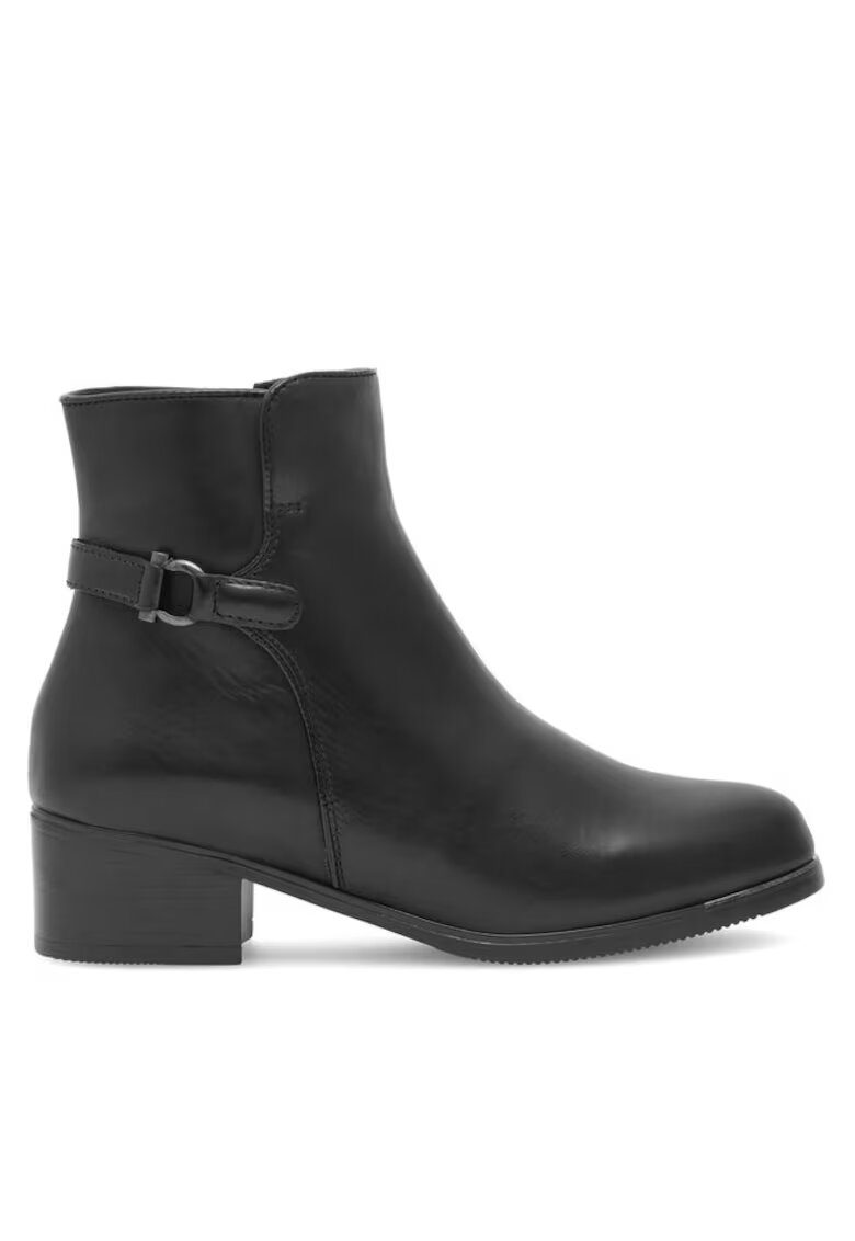 Go Soft Botine dama - 590558816923936 - Piele naturala - Negru