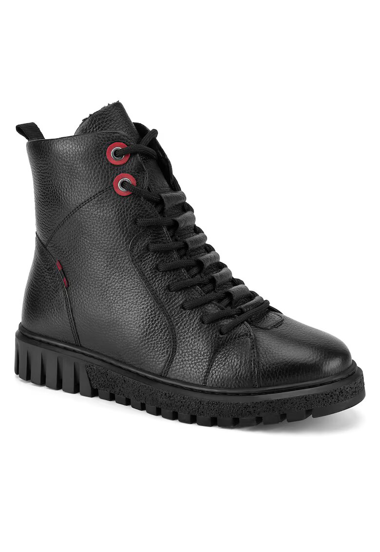 Go Soft Botine dama WI32-FATIMA-01 - Piele naturala - Negru -