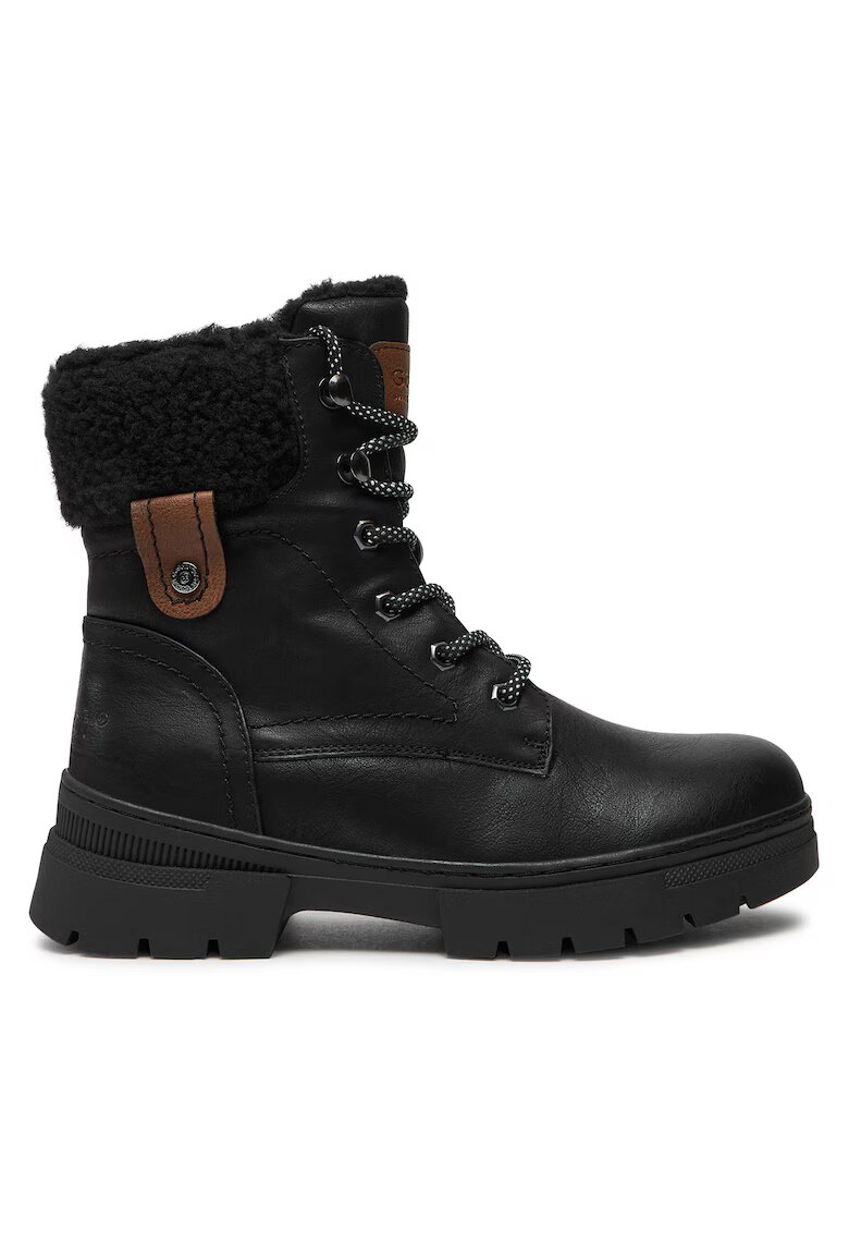 Go Soft Ghete dama Piele ecologica - Negru - Negru