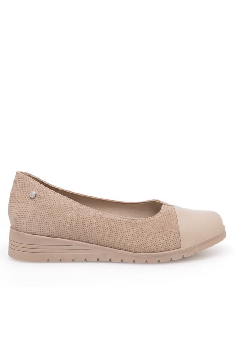 Go Soft Pantofi sport dama - 590558849699139 - Piele naturala - Bej - Bej
