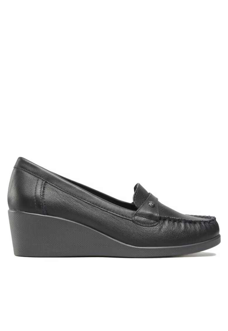 Go Soft Pantofi sport dama - Piele naturala - Bleumarin - Bleumarin