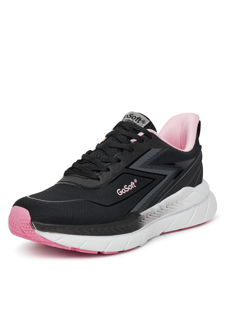 Go Soft Pantofi sport dama textil - multicolor