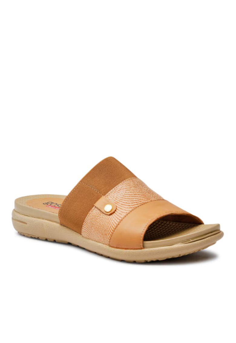 Go Soft Papuci dama - 5904248649746 - Bej - Piele naturala -
