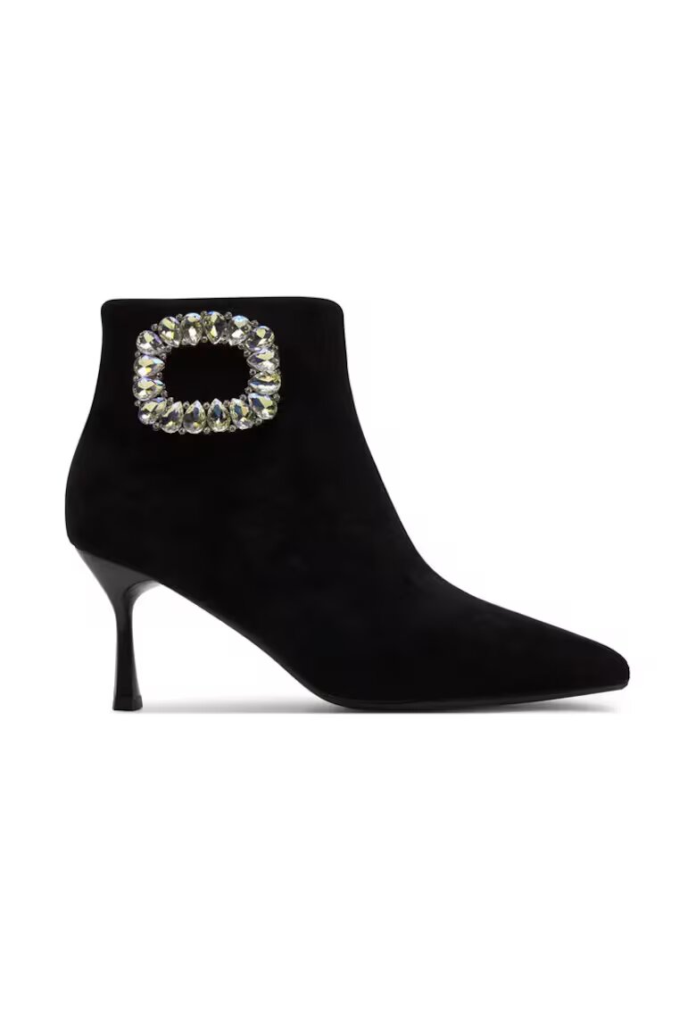 GOE Botine OO2N4201 Negru - Piele naturala