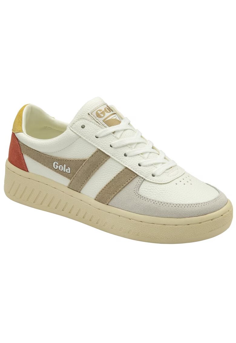 GOLA Pantofi dama Grandslam Trident - Piele naturala - Crem