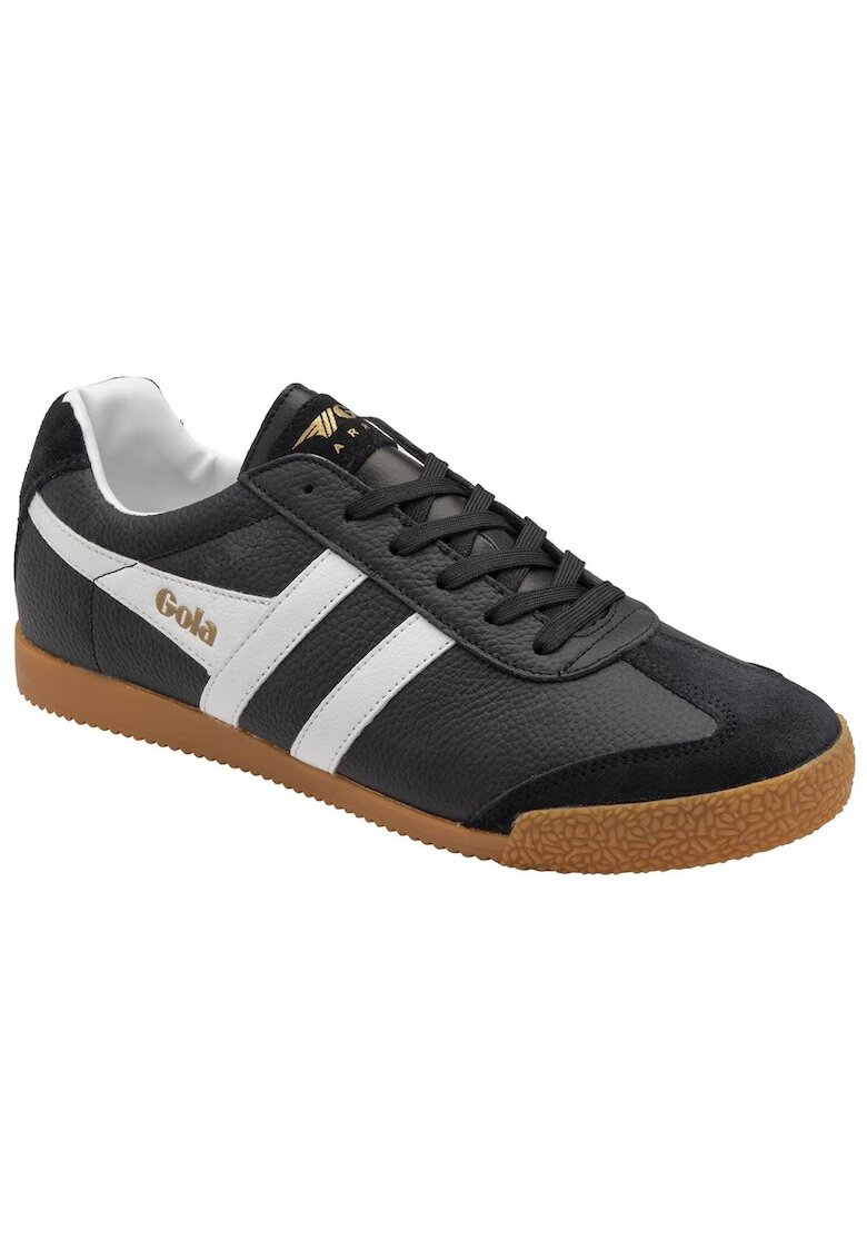 GOLA Pantofi piele - negru - sireturi - cauciuc - pentru barbati