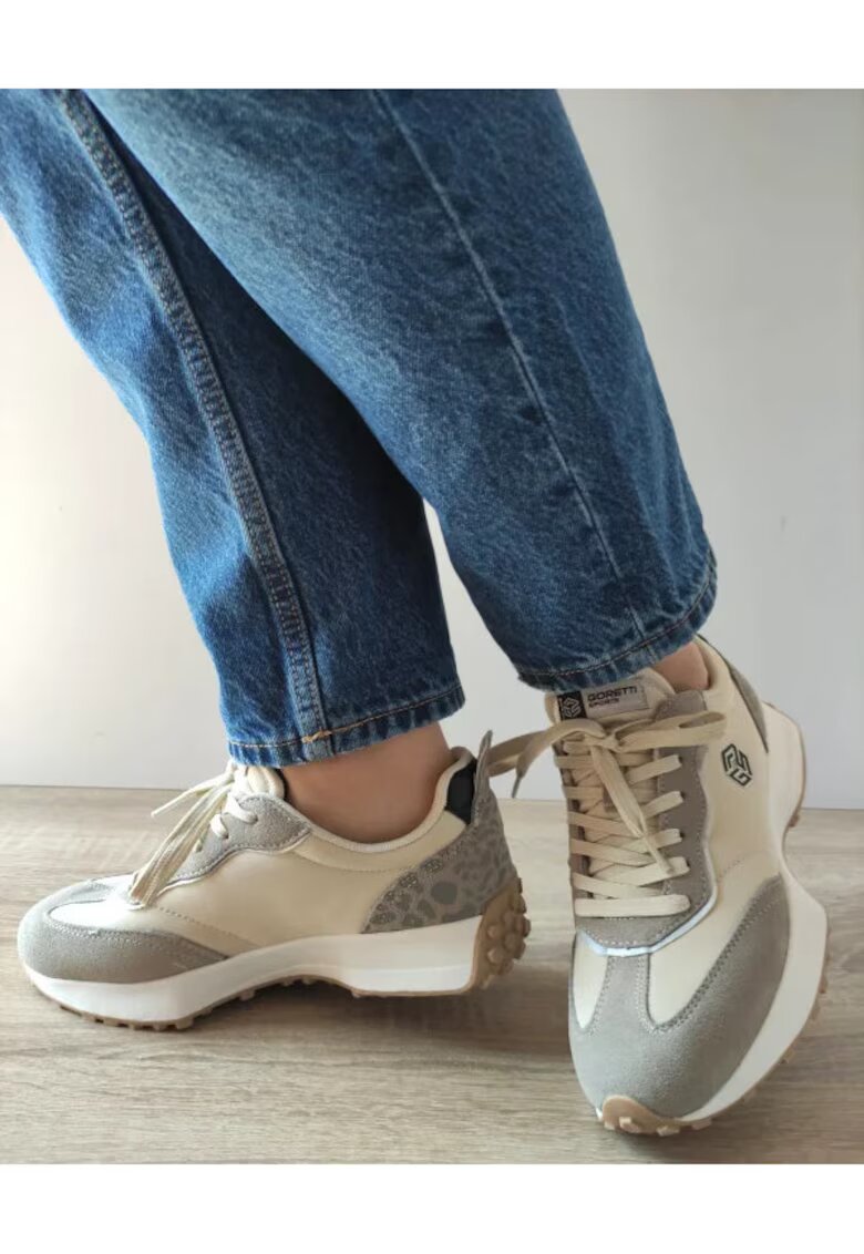 GORETTI Pantofi Sport Dama 27555 Bej - Bej - Bej
