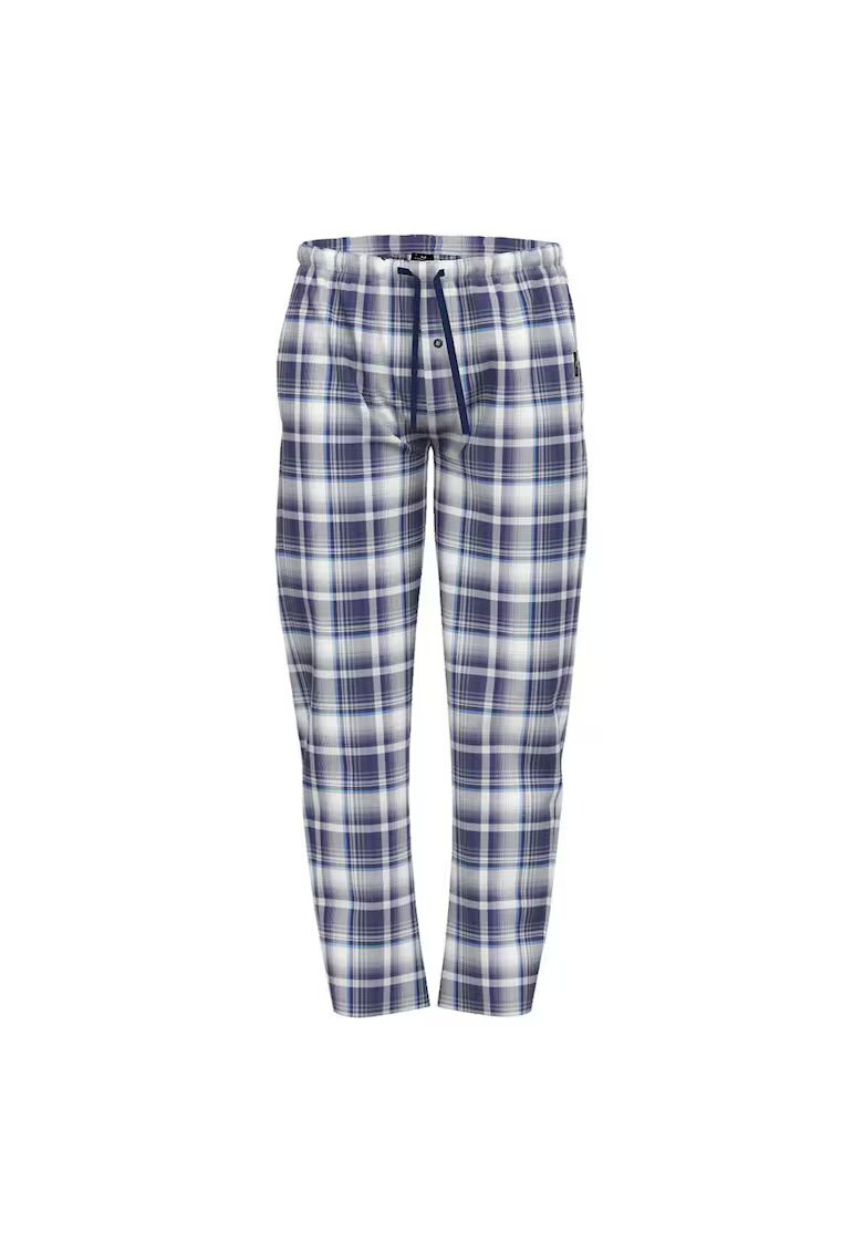 GOTZBURG Pantaloni de pijama in carouri - Albastru