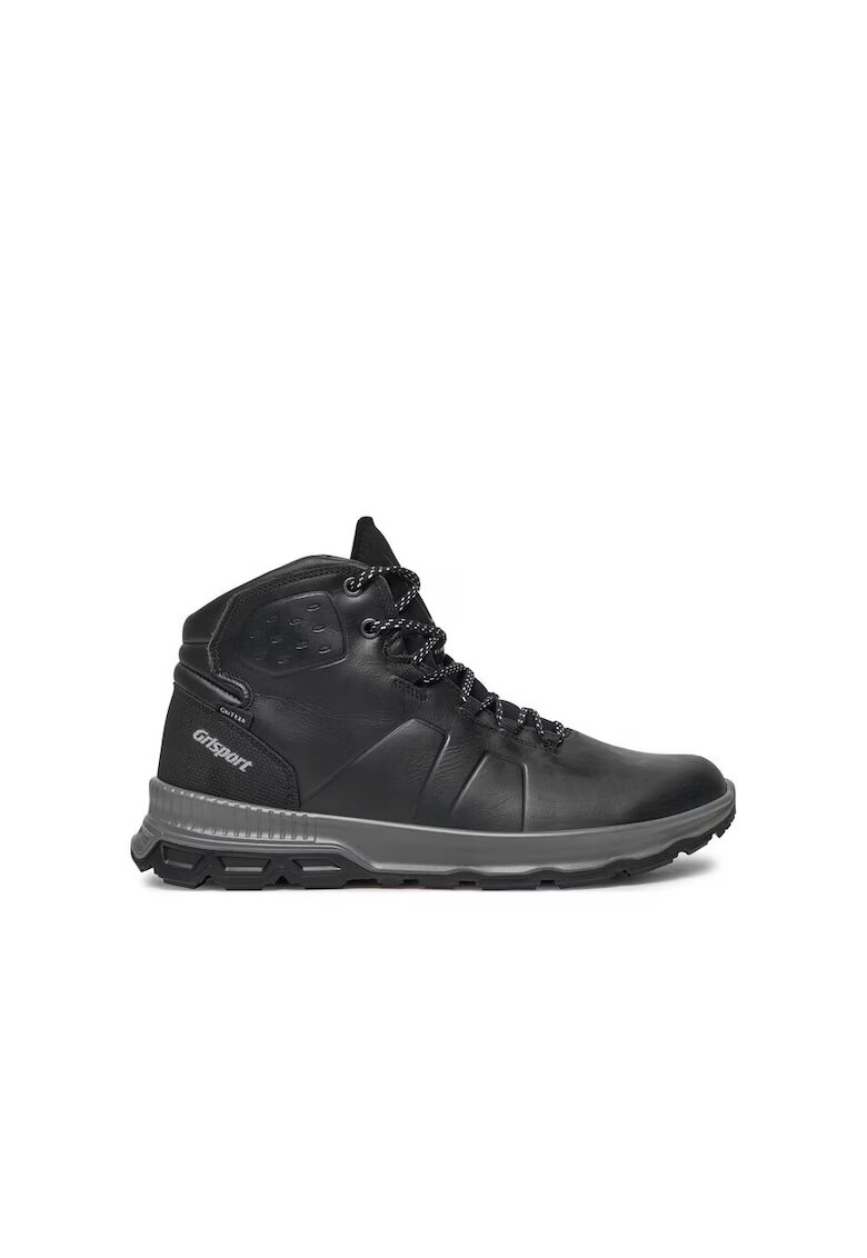 Grisport Ghete trekking barbati - 10584 - Piele lacuita - Negru