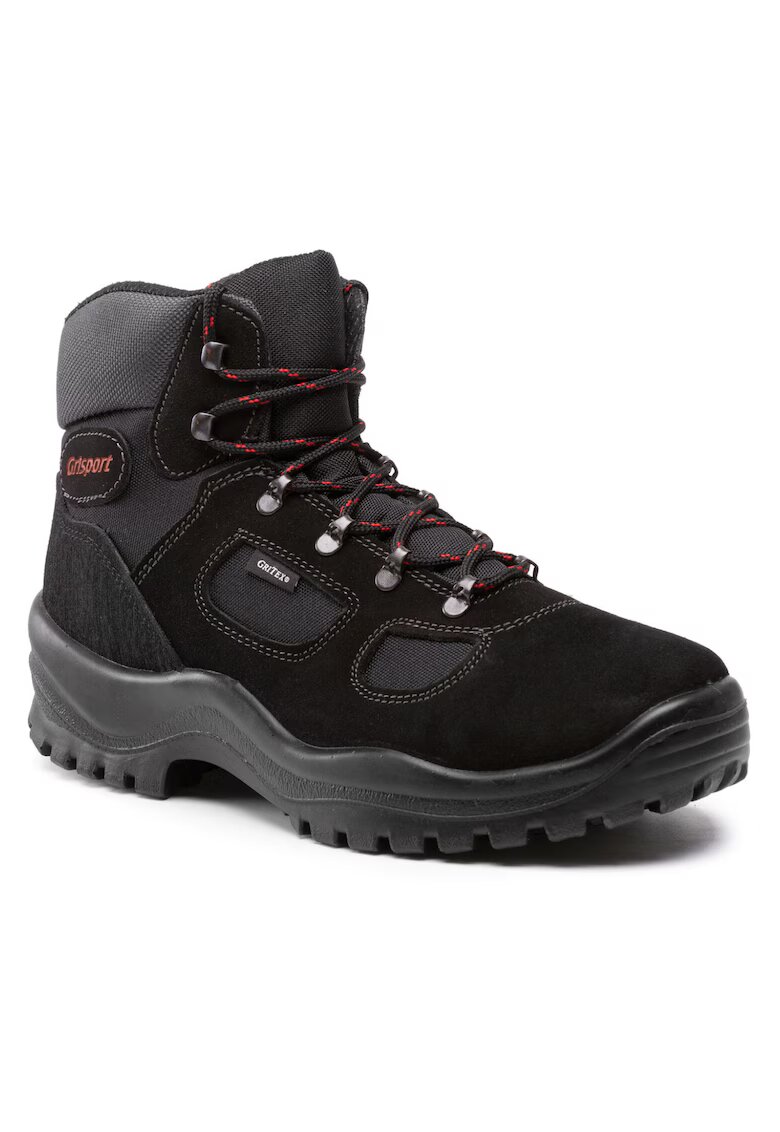 Grisport Pantofi trekking barbati - 209128208 - Piele naturala - Negru - Negru