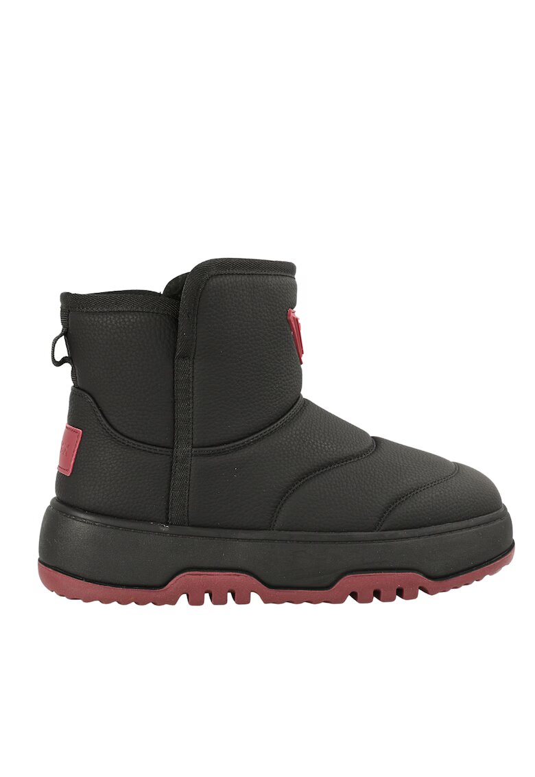 Gryxx Ghete sport - dama - 623D82-8R10 negru - piele ecologica Negru - Piele ecologica - Negru