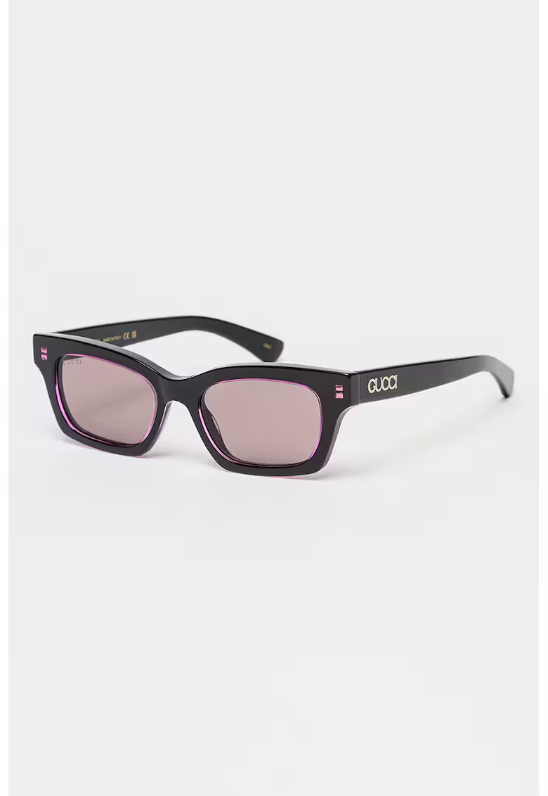 Gucci Ochelari de soare cat-eye cu lentile uni - Violet