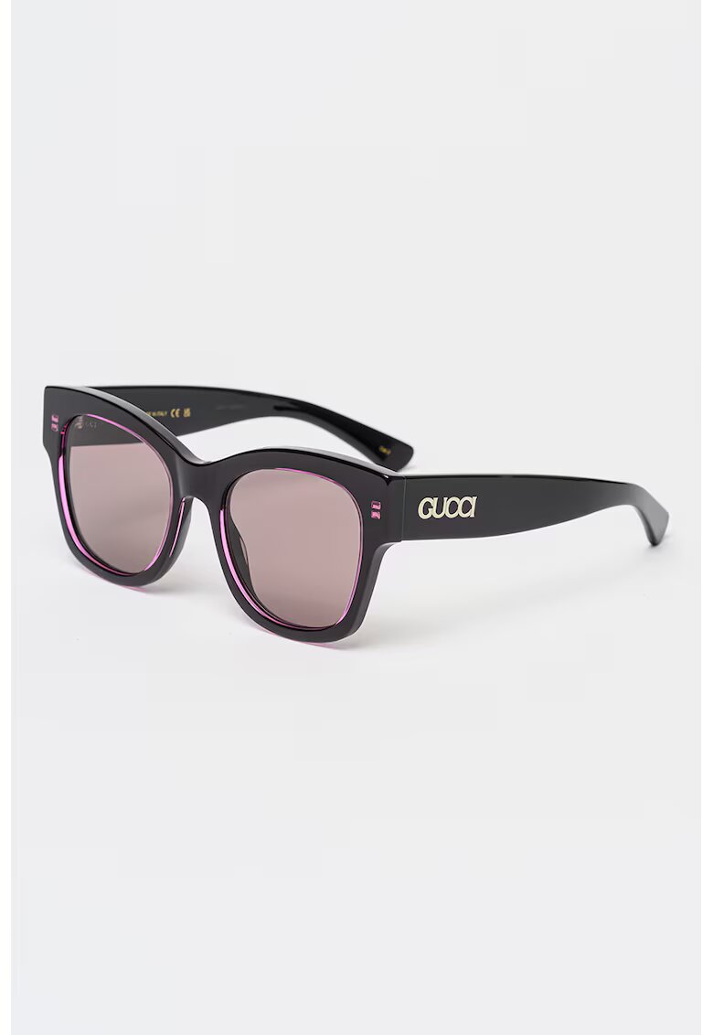 Gucci Ochelari de soare cat-eye - Violet pruna