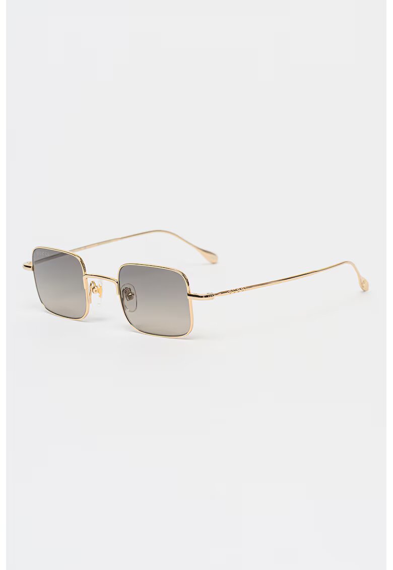 Gucci Ochelari de soare patrati unisex cu lentile in degrade - Auriu -