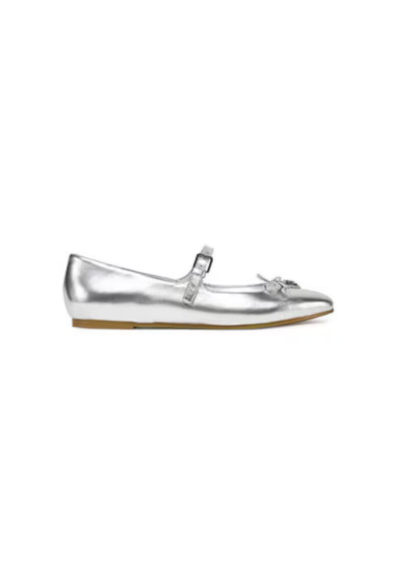 GUESS Balerini dama 304882654 - Piele naturala - Argintiu