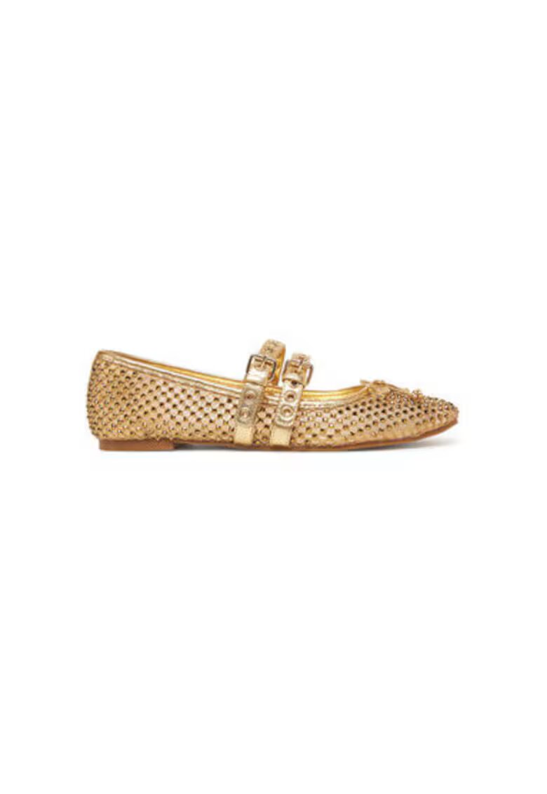 GUESS Balerini dama 304887178 - Textil - Auriu
