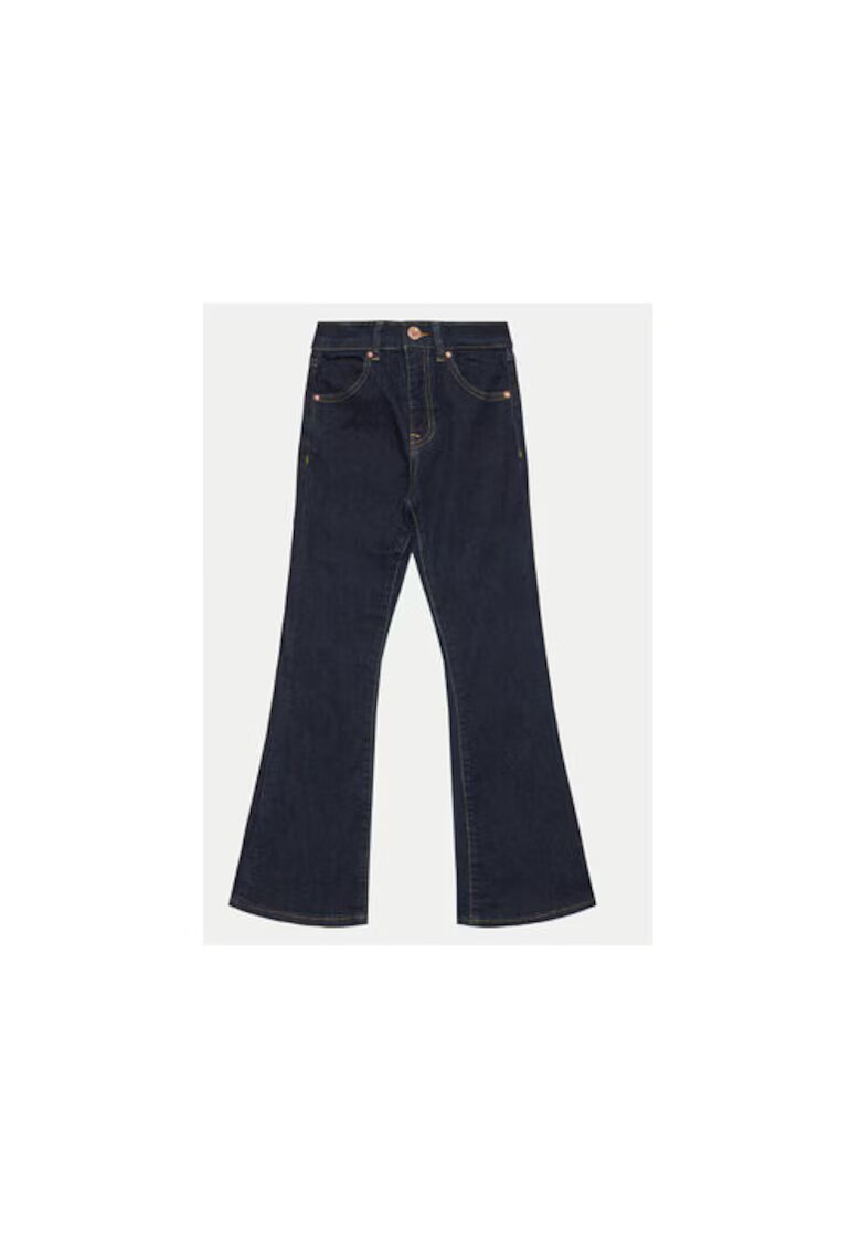 GUESS Blugi bootcut cu model uni