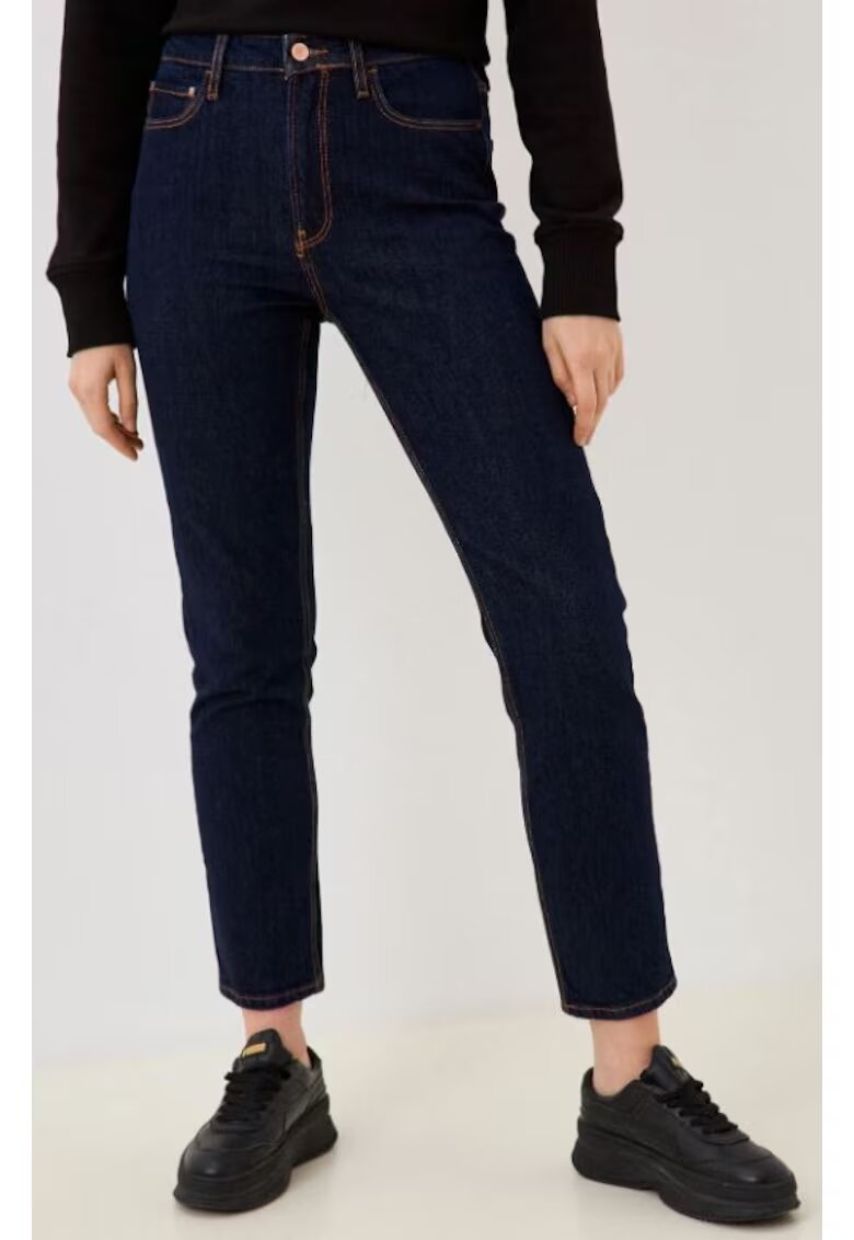GUESS Blugi - Bumbac - Bleumarin - Bleumarin