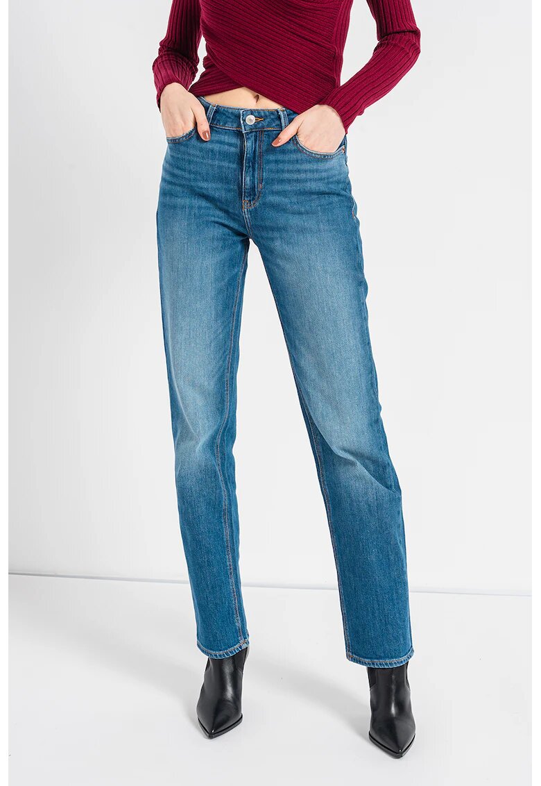 GUESS Blugi cu aspect decolorat 1981 - Albastru