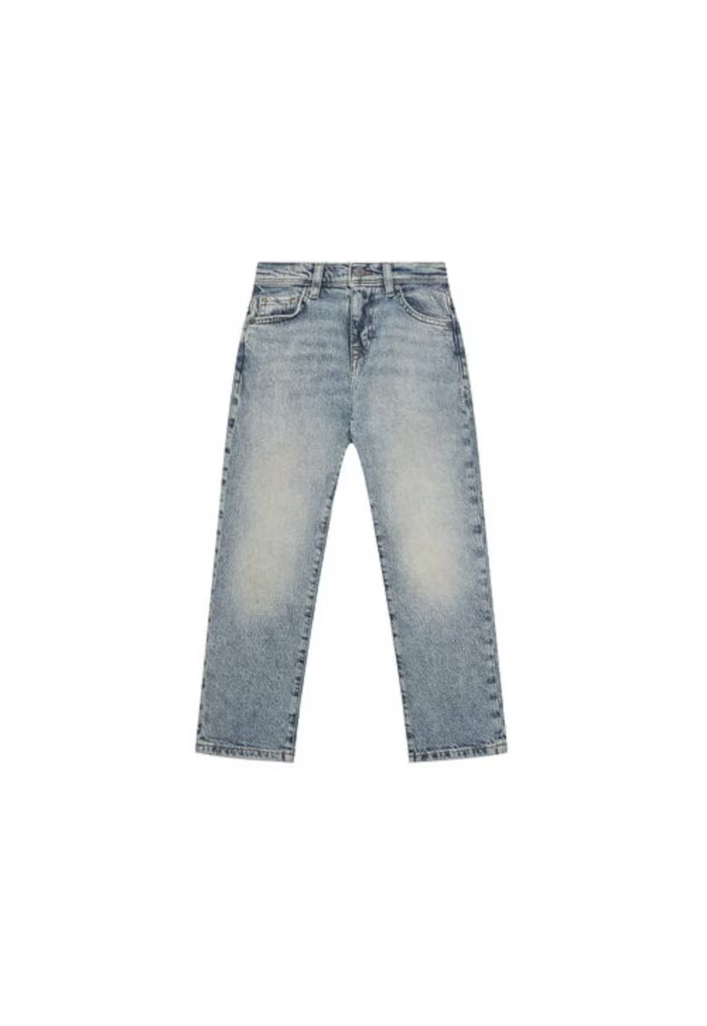 GUESS Blugi cu buzunare si aspect decolorat