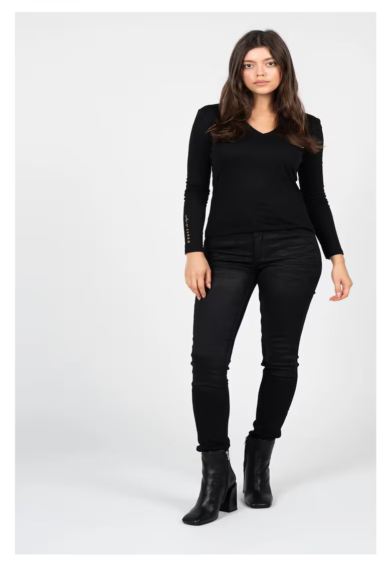 GUESS Blugi skinny cu talie inalta -