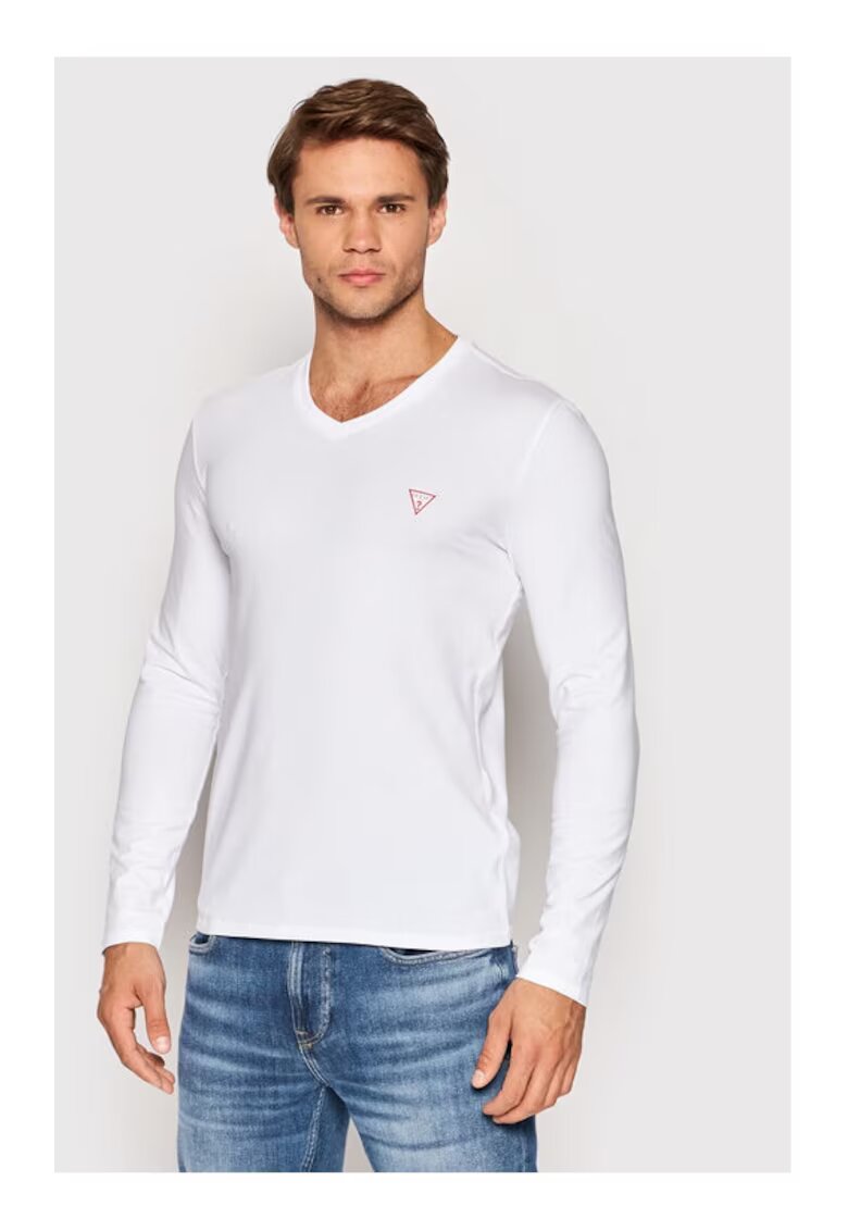 GUESS Bluza barbati - 759868 - Alb - Bumbac