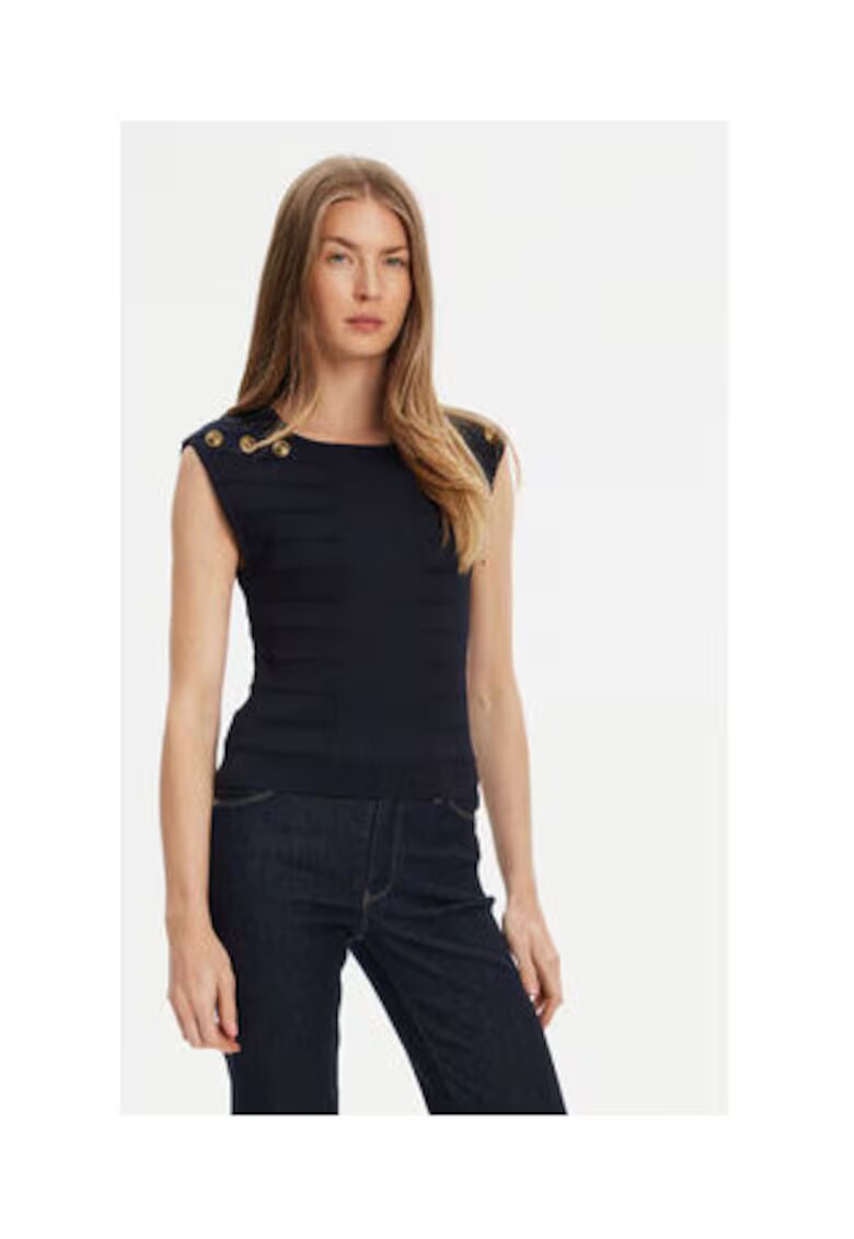 GUESS Bluza cu aspect texturat