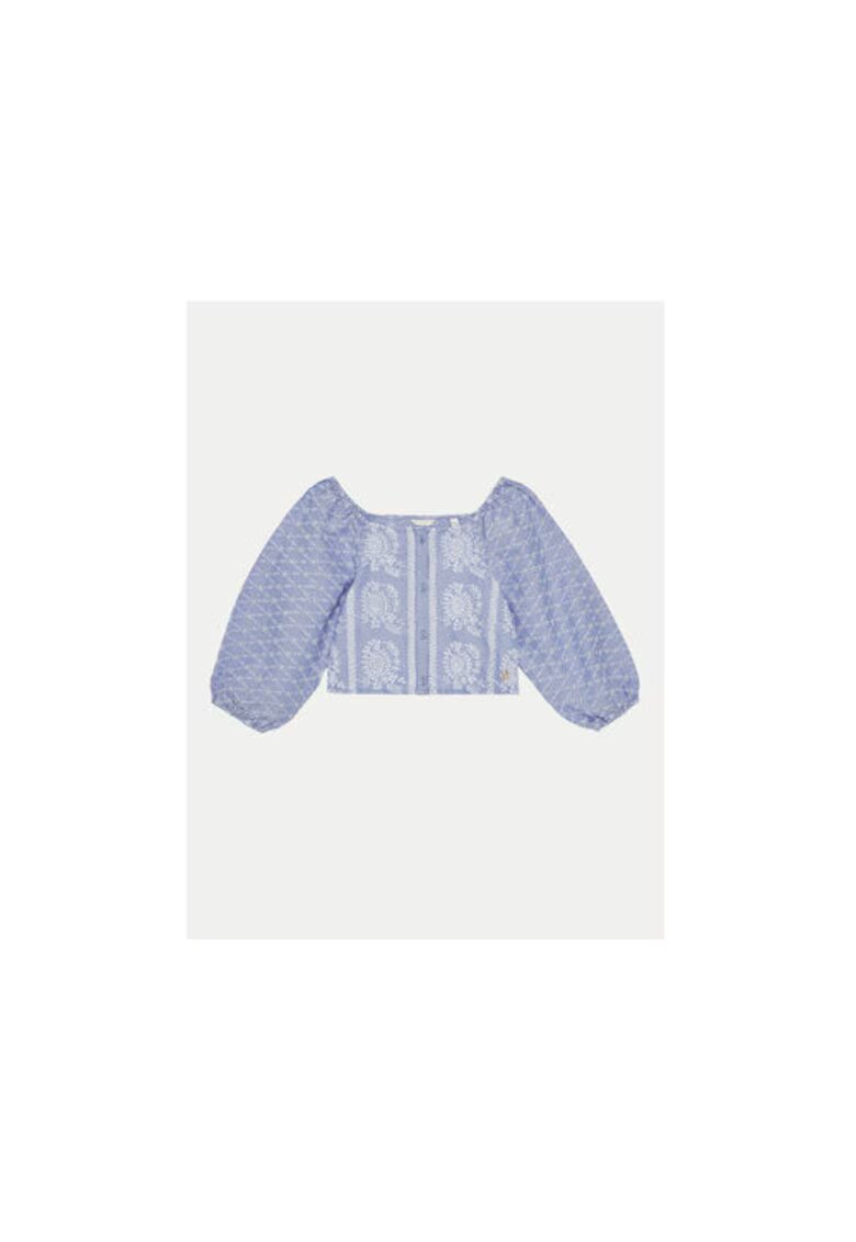 GUESS Bluza cu maneci bufante