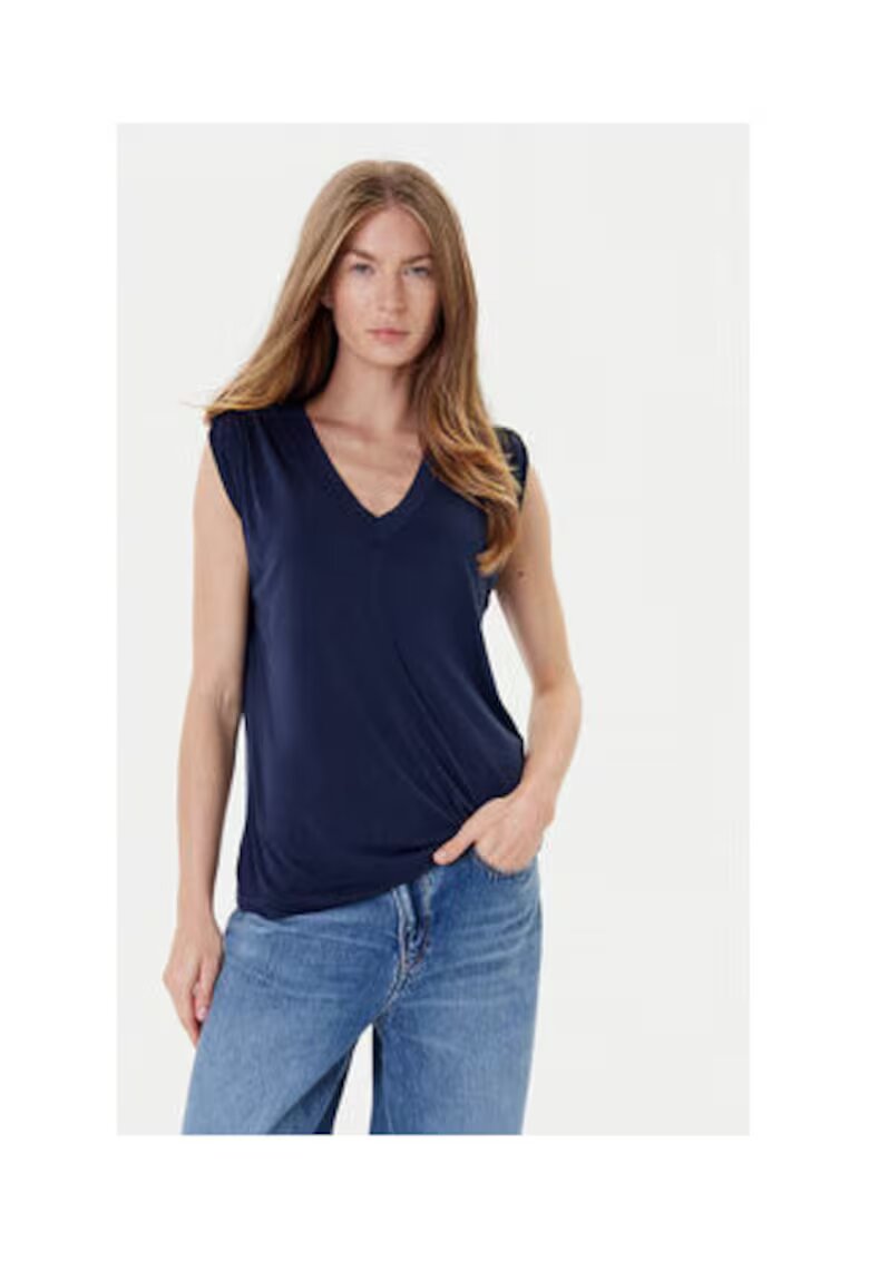 GUESS Bluza din amestec de modal - fara maneci