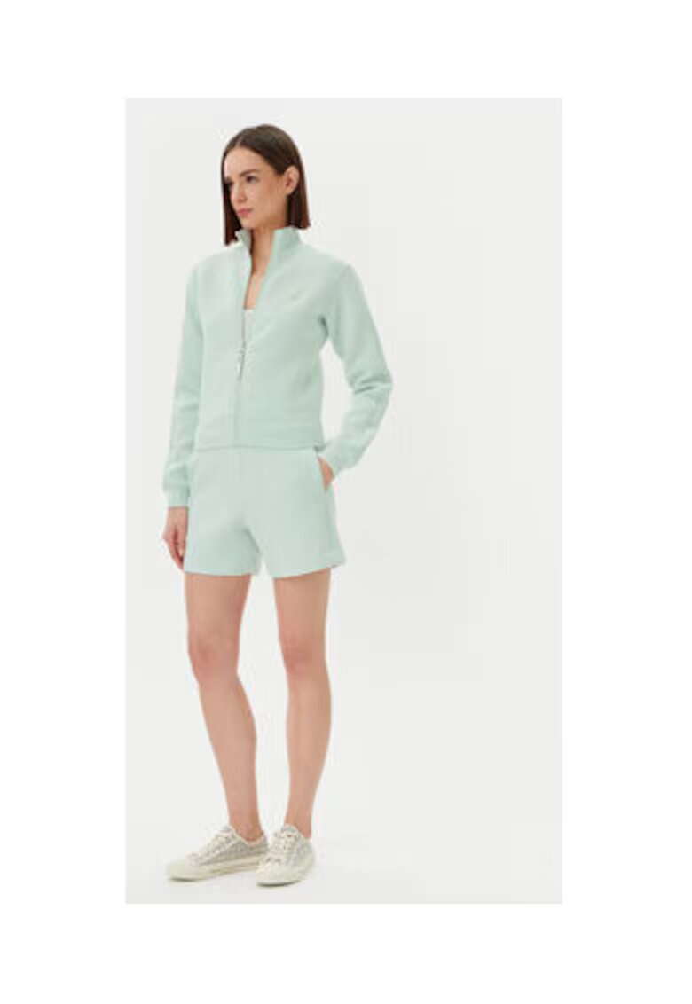 GUESS Bluza sport cu fermoar