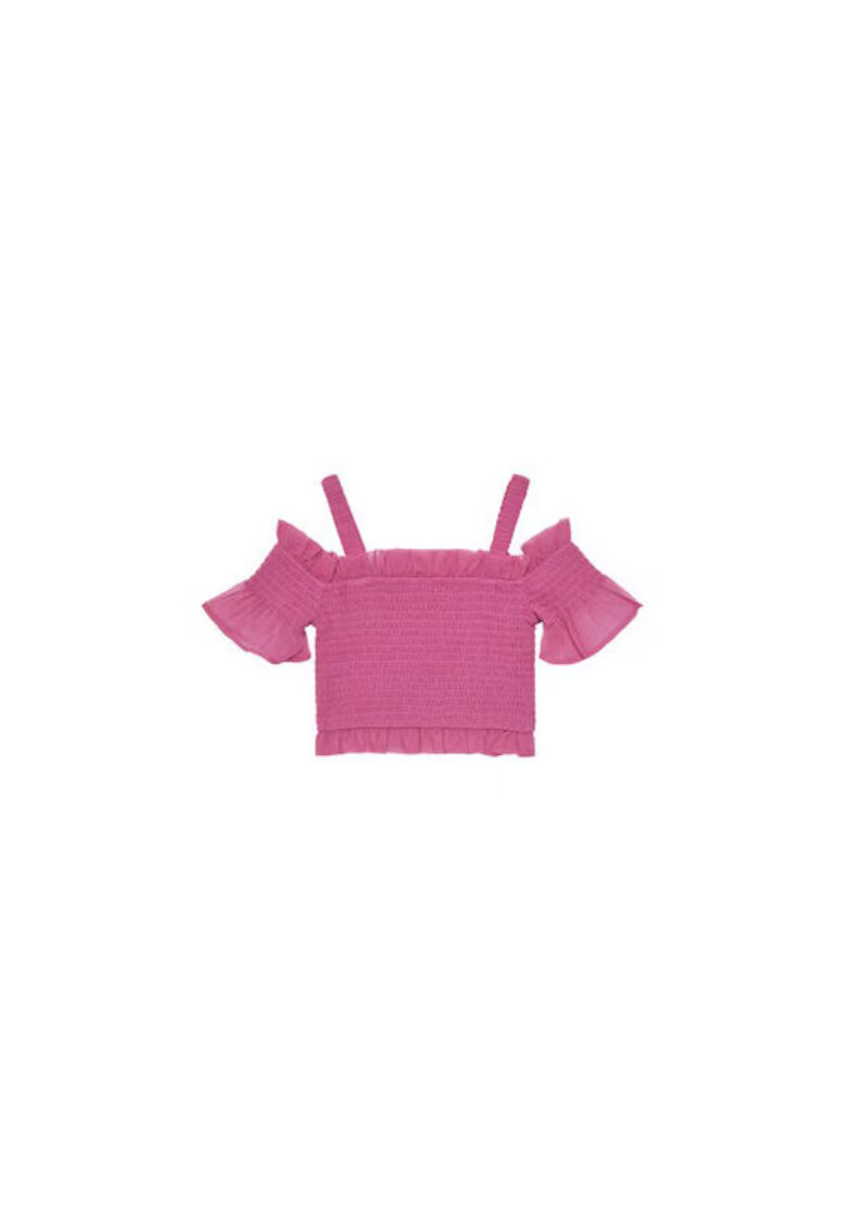 GUESS Bluza uni cu decupaje pe umeri