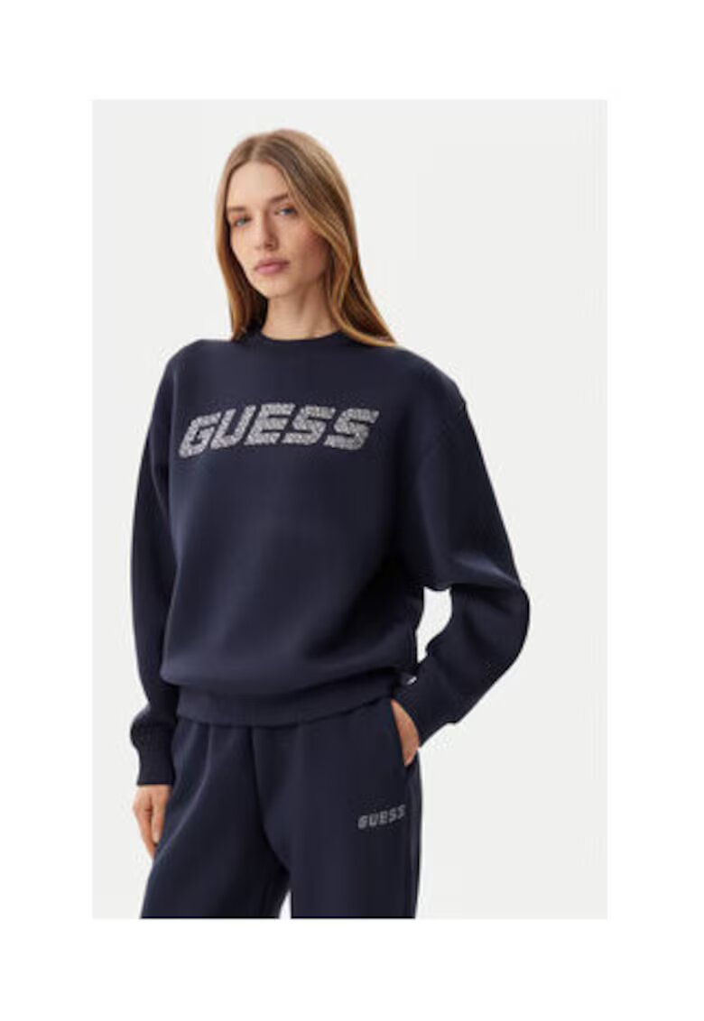 GUESS Bluzon cu imprimeu logo