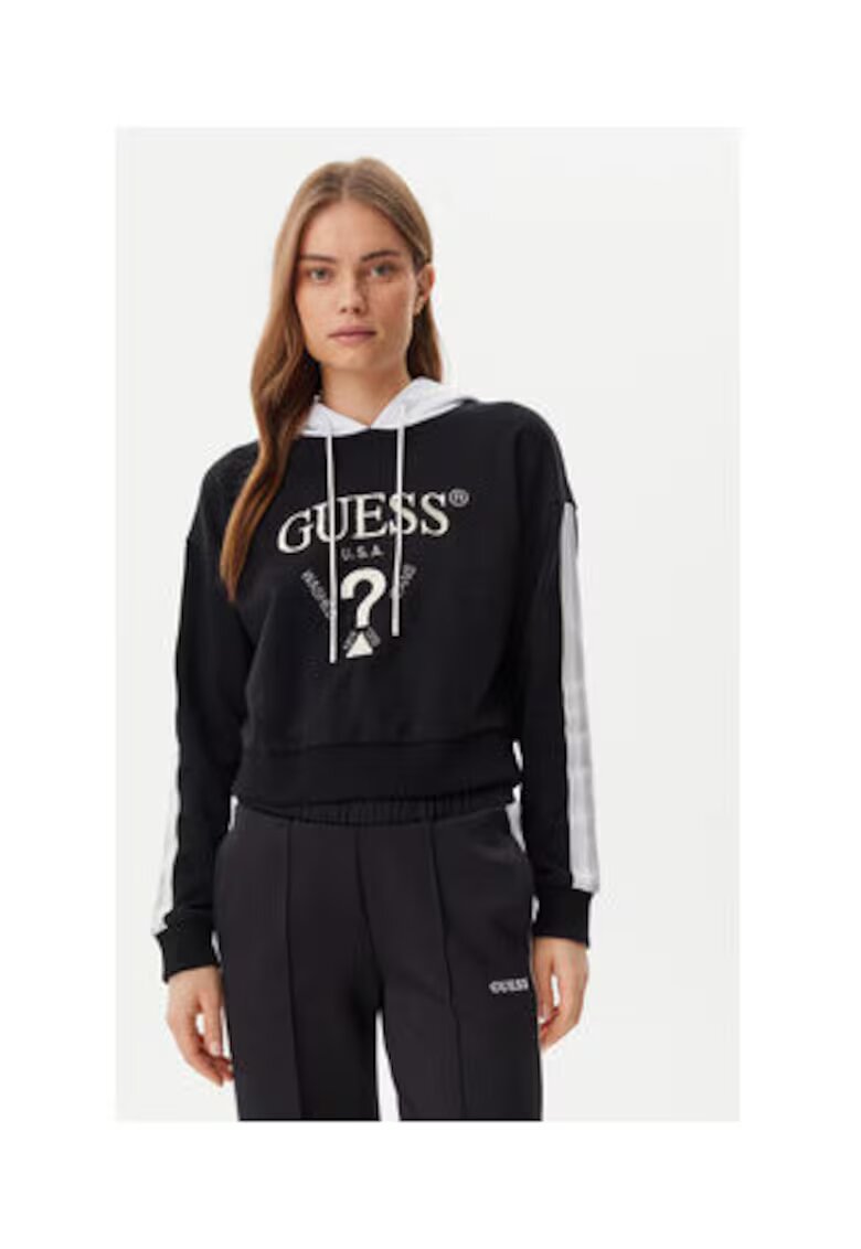 GUESS Bluzon din amestec de bumbac organic