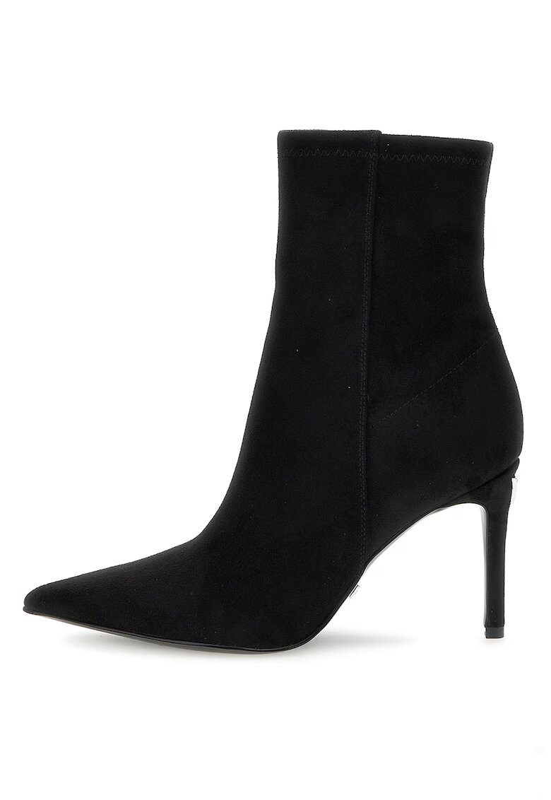 GUESS Botine cu varf ascutit Richery - Negru
