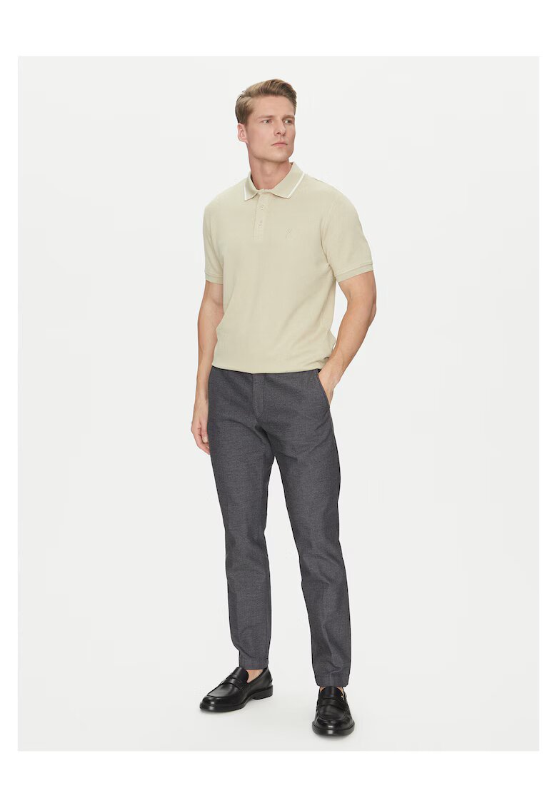 GUESS by Marciano Tricou barbati - bej - 100% bumbac