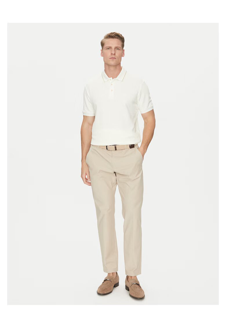 GUESS by Marciano Tricou barbati ecru - bumbac